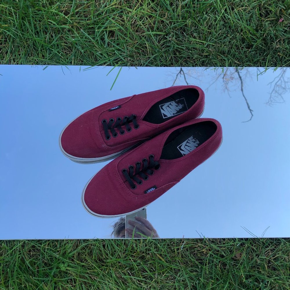 Maroon Vans